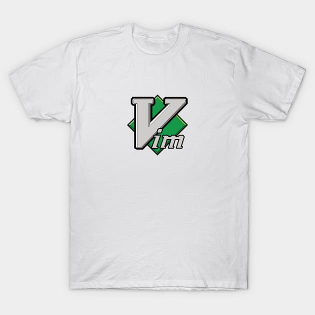 Vim Logo T-Shirt by nerd_crafter